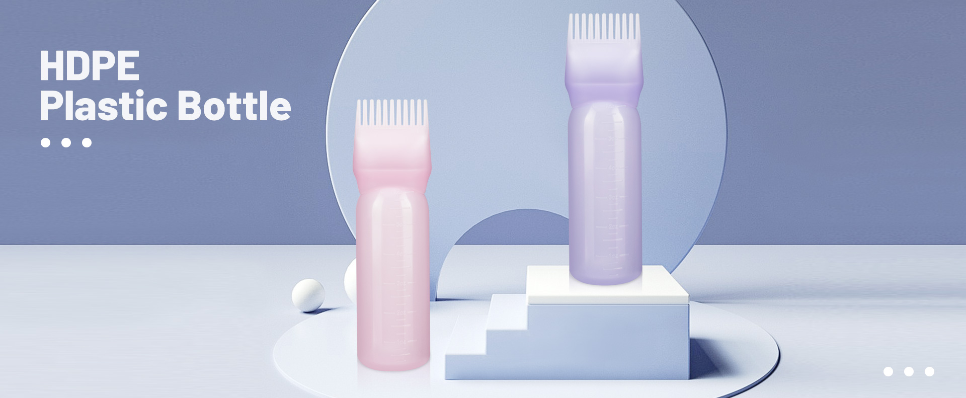 Salon Hair Coloring Comb Bottle 150ml
