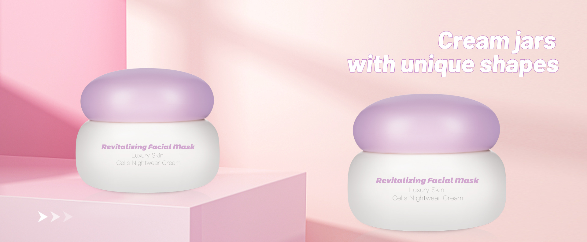 KY037 Jar Cute Baby Face Cream Body Lotion Plastic Jars 30ml 50ml Eco-friendly PP Bottles