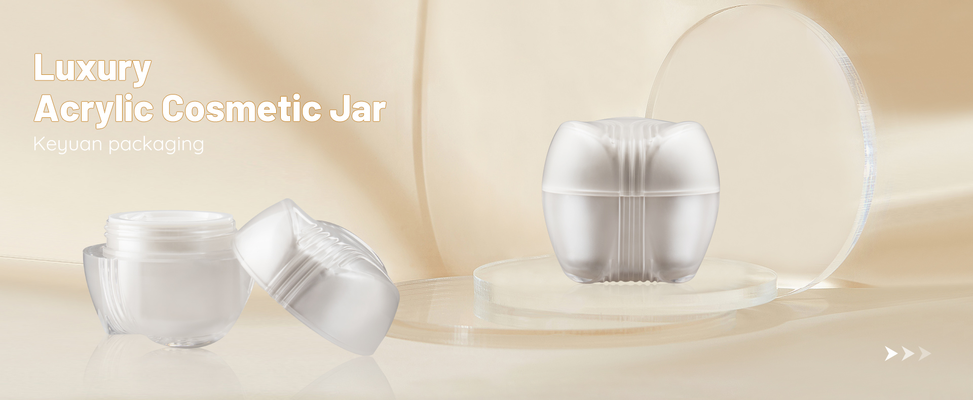 KY001 Acrylic Jars 30ml 50ml