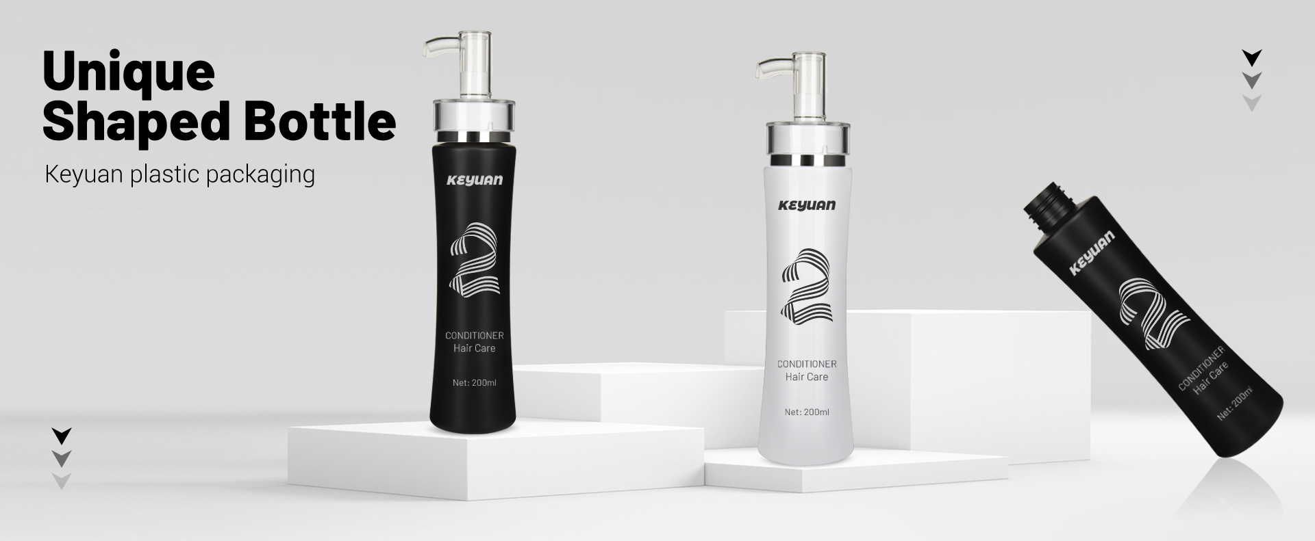 KY124 Family Hair Care PET 200ml Toothpaste Plastic Bottle with Unique UV Lids