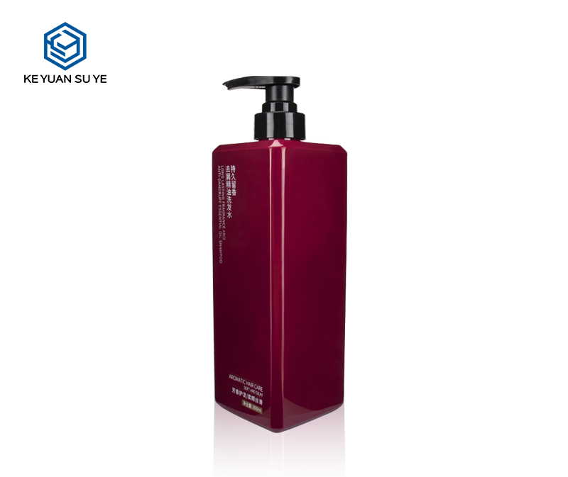 KY020 PET Recyclable Plastic Bottles 300ml 500ml 800ml Long Lasting Repairing Shampoo Bottles