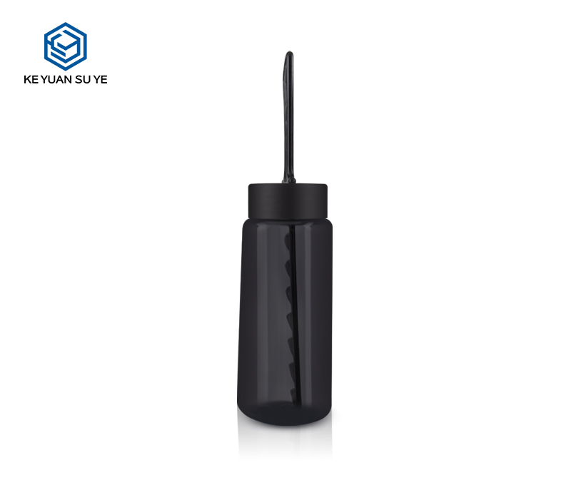 KY026 One Time Black Salon Hair PET Coloring Comb Bottle 280ml