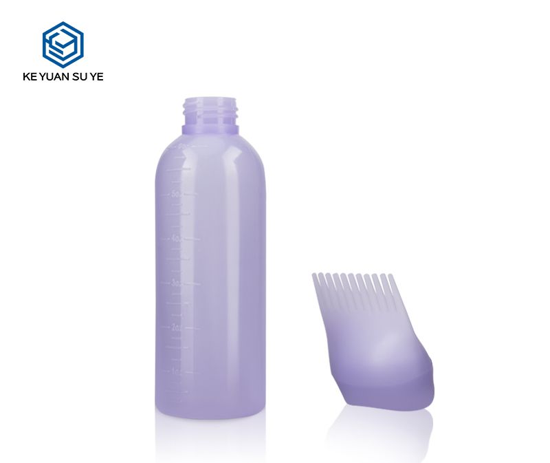 KY071 Salon Hair HDPE Coloring Comb Bottle 150ml