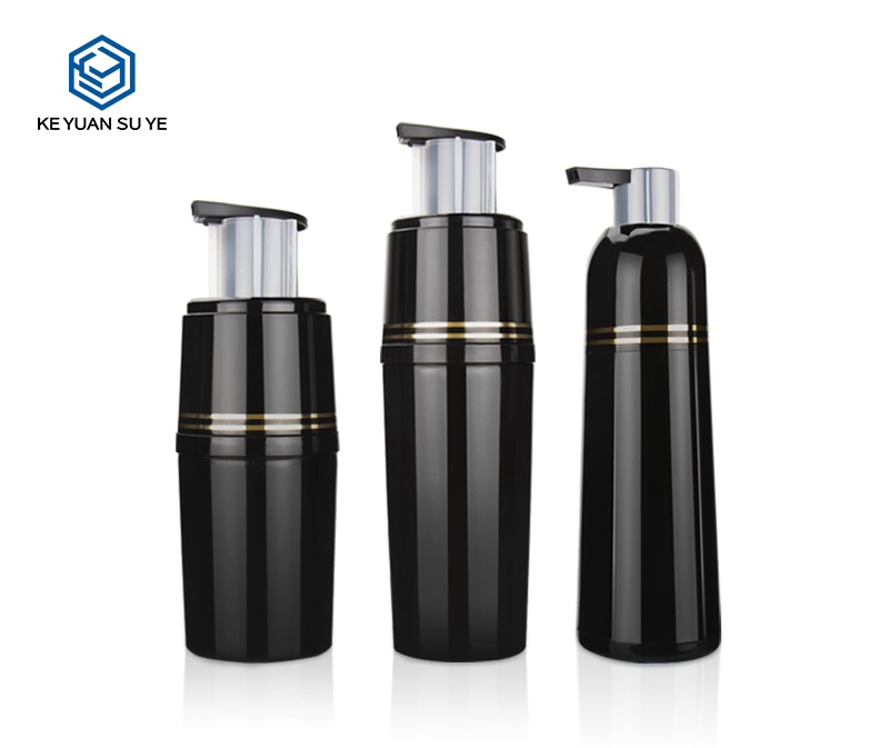 KY009 Black Two in One Salon PET Hair Coloring Comb Bottle