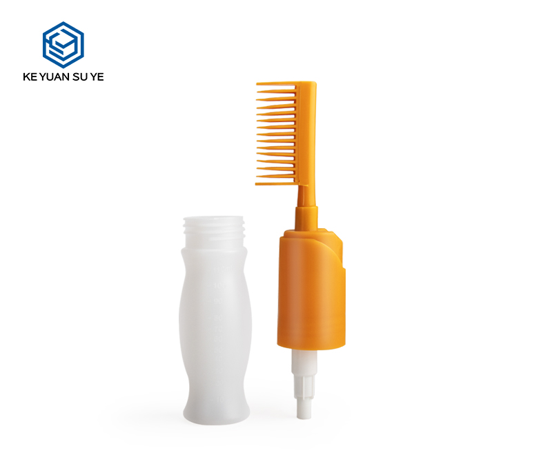KY070 Salon Hair Coloring Comb Bottle 80ml HDPE