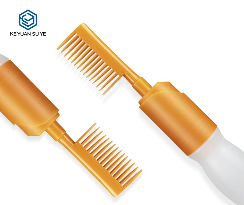 KY070 Salon Hair Coloring Comb Bottle 80ml HDPE