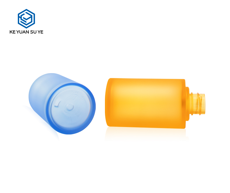KY147 Cosmetic Beauty Essential Dropper Plastic Bottle Double-wall PET 30ml 50ml mini Straight Shoulder and Bottom