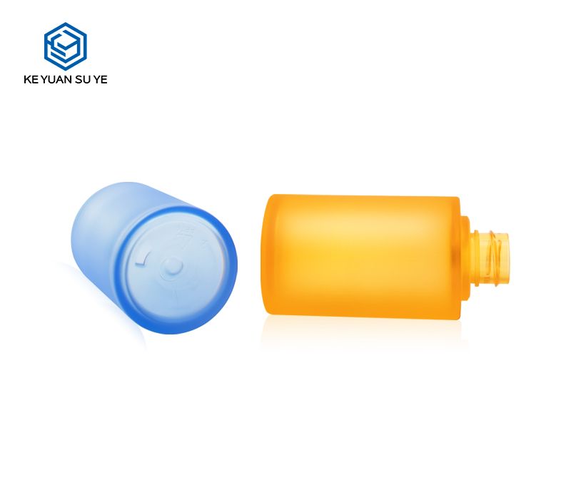 KY147 Cosmetic Beauty Essential Dropper Plastic Bottle Double-wall PET 30ml 50ml mini Straight Shoulder and Bottom