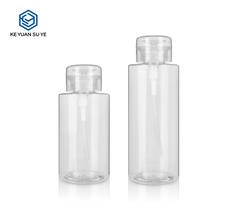 KY036 Cosmetic Beauty Makeup Remover Plastic Bottle 300ml 500ml PET