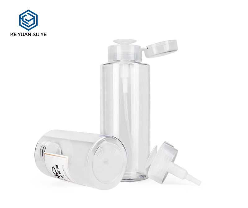 KY036 Cosmetic Beauty Makeup Remover Plastic Bottle 300ml 500ml PET