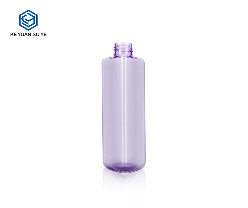 KY098 Cosmetic Beauty Makeup Remover Plastic Bottle 200ml Triangle Unique Shape