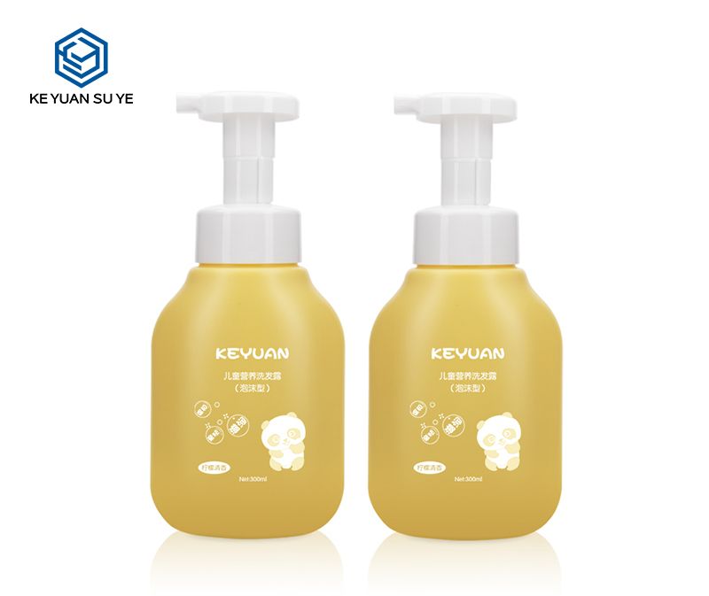 High Quality 300ml 500ml Baby Shower Shampoo HDPE Mousse Bottle