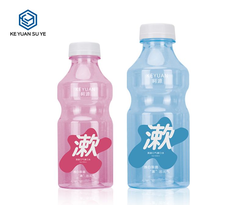 KY035 Popular Europe US Japanese Korean Household Hotel Cleaning Mouth Wash Bottles 300ml 500ml Plastic Bottle
