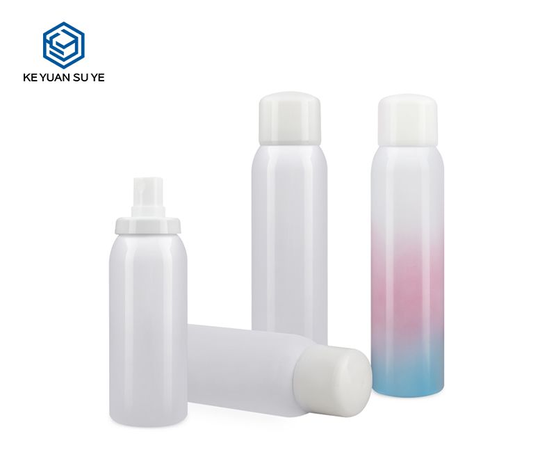 KY047 Sunscreen Spray Bottles 100ml 120ml 150ml 180ml PET Plastic Bottles