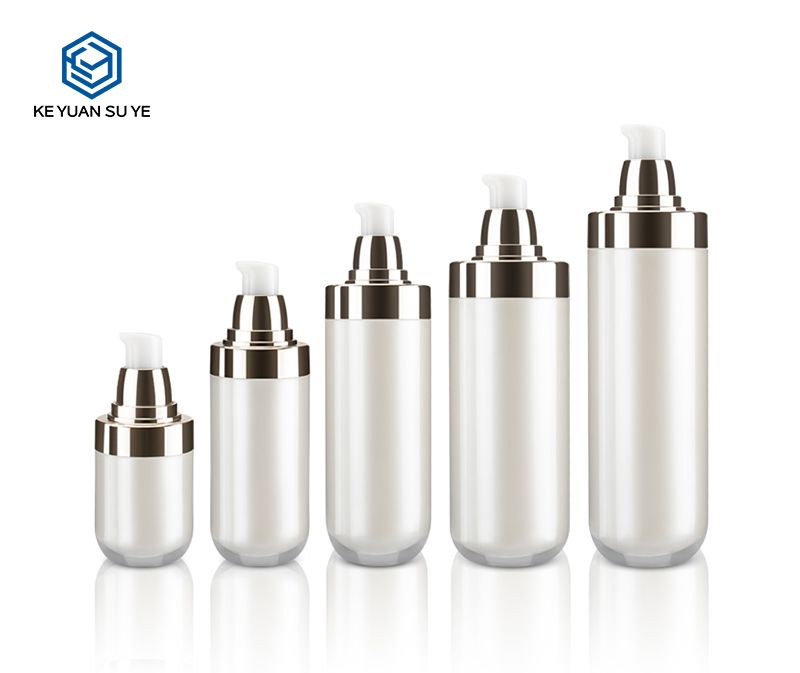 KY002AB Cylinder Acrylic Bottles Milk Lotion Liquid Bottles 25-120ml