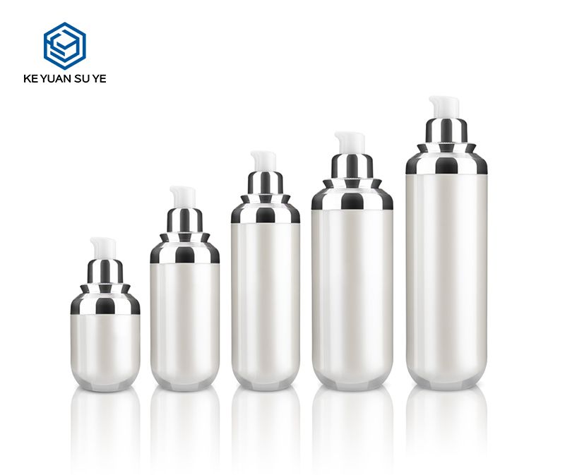 KY005AB Diamond Top Acrylic Bottles Milk Lotion Liquid Bottles 25-120ml