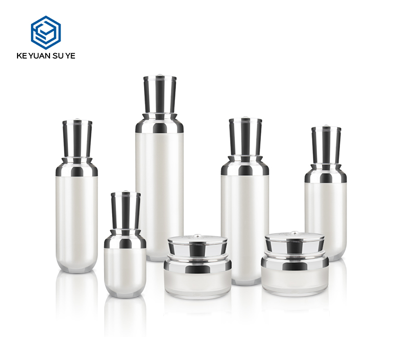 KY005AB Diamond Top Acrylic Bottles Milk Lotion Liquid Bottles 25-120ml