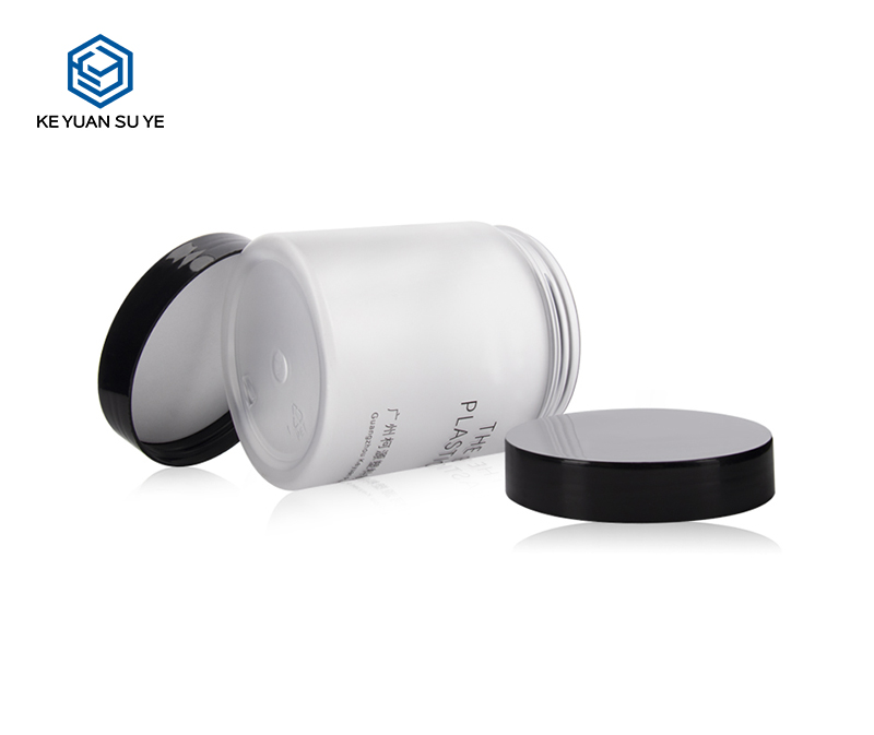 KY040PJ Hair Conditioner Plastic Jar Environmental Friendly 200ml 250ml PCR PET Bottle