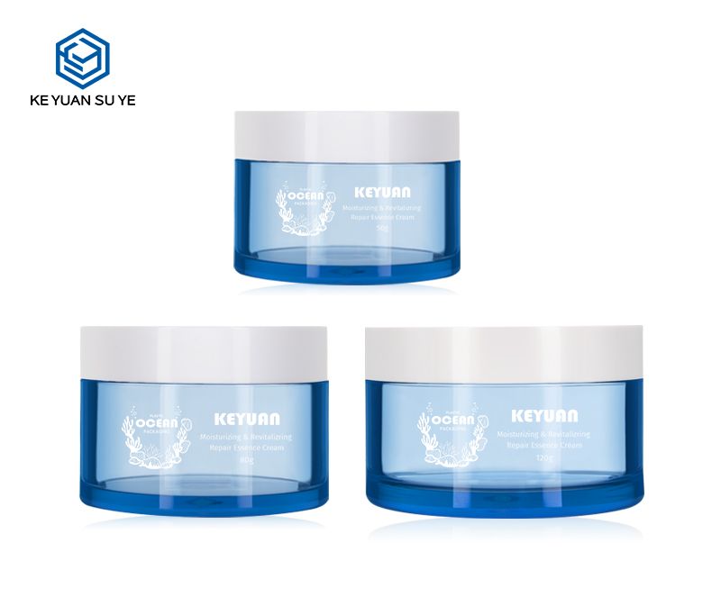 KY042PJ Cosmetic Cream Jar Environmental Friendly 80ml 120ml Plastic Jars