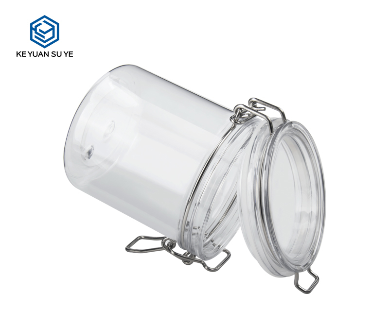 KY006PC Large Size Plastic Jars for Rose Flowers 500-1500ml PET Customs