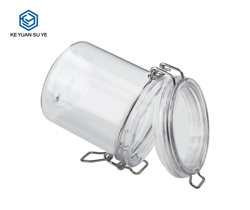 KY006PC Large Size Plastic Jars for Rose Flowers 500-1500ml PET Customs