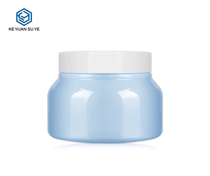 KY045PJ Cosmetic Jar, Customized Plastic Jar 250ml 8fl.oz, PCR PET ECO Friendly Bottle