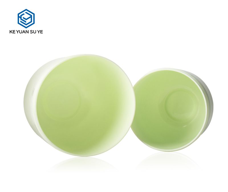 KY046PJ Avocado Moisturizing Face Cream 200ml 300ml 500ml PP Plastic Jar Eco Friendly