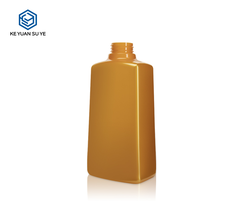 KY013 Smoth Soft Clean Shampoo 600ml PET Plastic Shampoo Conditioner Bottle