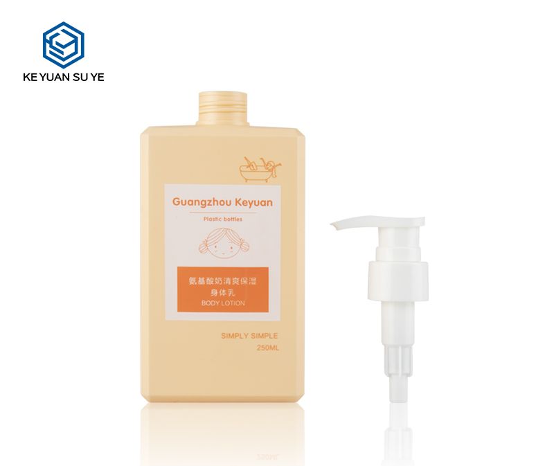 KY022-2 Natural Body Wash for men 200ml 250ml 350ml 500ml PETG Plastic Bottle Colorful