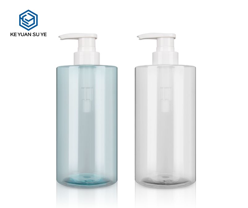 KY030 Family Body Wash Care Lotion Plastic Bottles PET Large Size 800ml