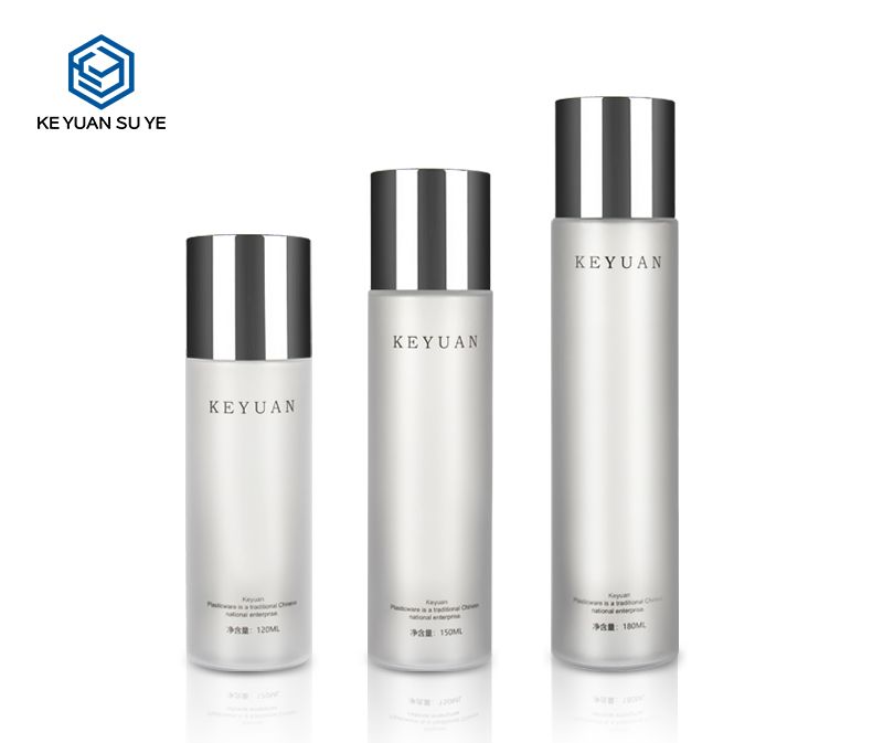 KY039 Matte Finishing Cosmetic Beauty Water Skin Care PET Plastic Bottle UV Toner Cap