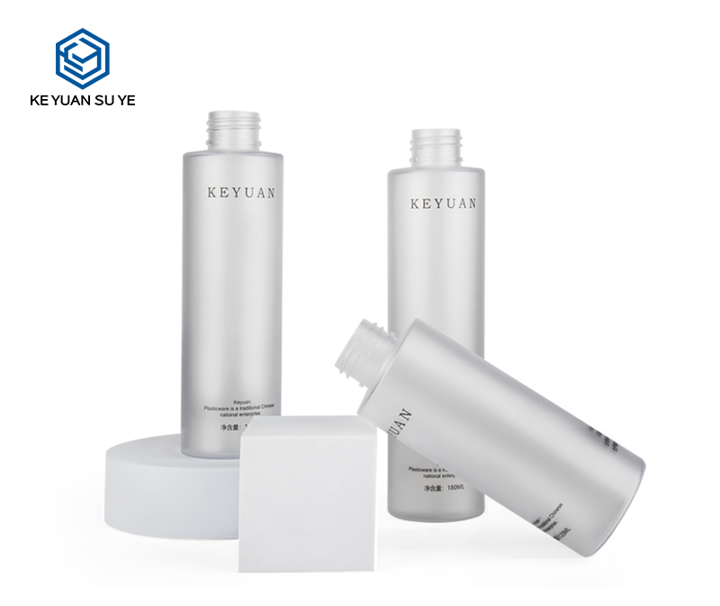 KY039 Matte Finishing Cosmetic Beauty Water Skin Care PET Plastic Bottle UV Toner Cap