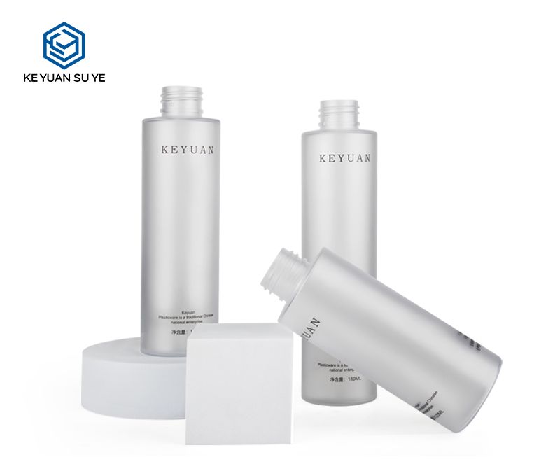 KY039 Matte Finishing Cosmetic Beauty Water Skin Care PET Plastic Bottle UV Toner Cap