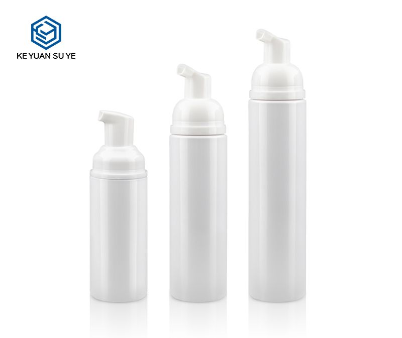 KY046 Smoothing and  Hydrating Lotion Foaming PET Plastic Bottle Foam Cleanser