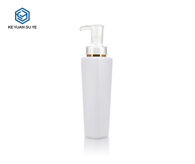 KY048 Essence Conditioner Shampoo 350ml Special Shape PET Plastic Bottle with UV Effect Closure