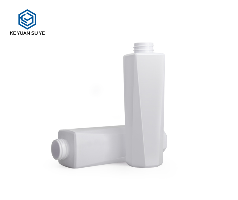 KY048 Essence Conditioner Shampoo 350ml Special Shape PET Plastic Bottle with UV Effect Closure