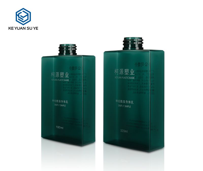 KY049 Elegant Atrovirens Household Gel Hotel Cleanser Hand Wash Plastic Bottles PETG 200ml 300ml