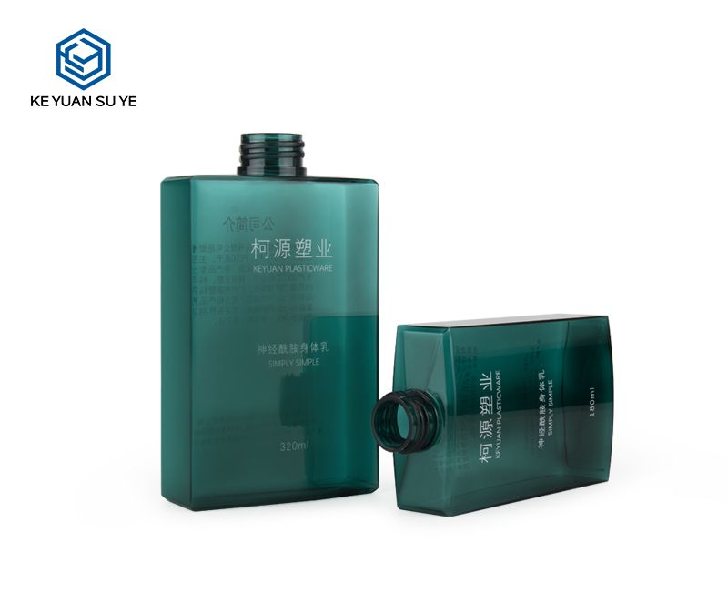 KY049 Elegant Atrovirens Household Gel Hotel Cleanser Hand Wash Plastic Bottles PETG 200ml 300ml