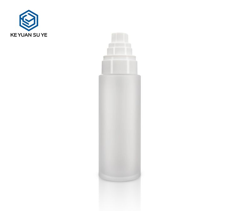 KY055 Fine Mist Spray Skin Care Matte White Container Cosmetic PET Plastic Bottle with Mist Sprayer