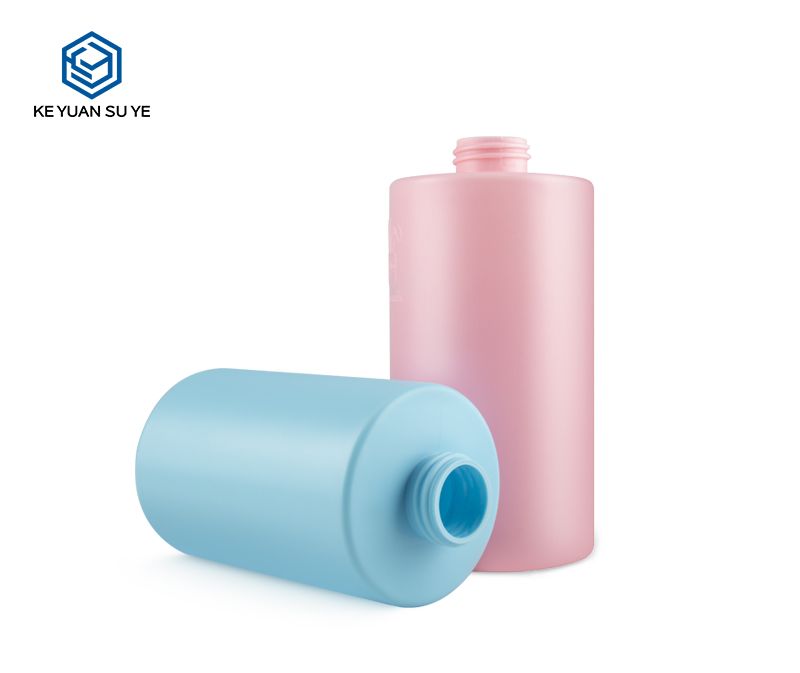 KY072 Large Size Capacity Shampoo Shower Gel HDPE Plastic Bottles 500ml 750ml
