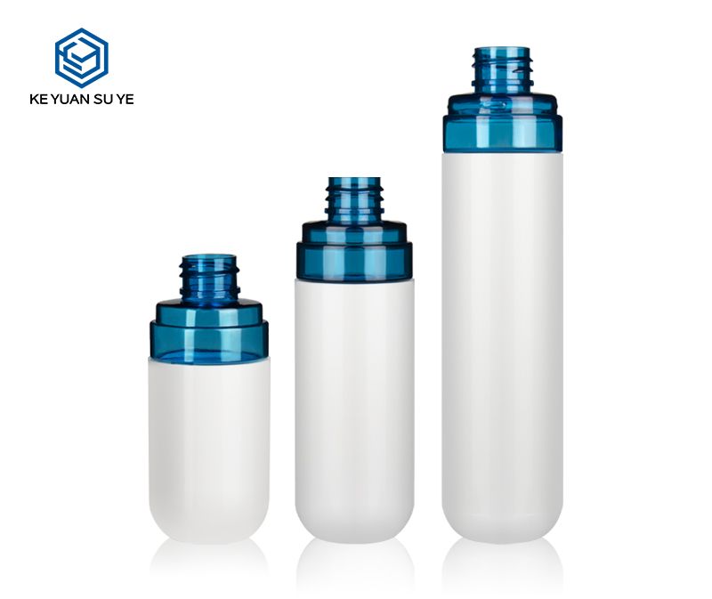 KY076 Egg Shape Spray Cosmetic PET Plastic Bottles with Fine Mist Sprayers Good Quality
