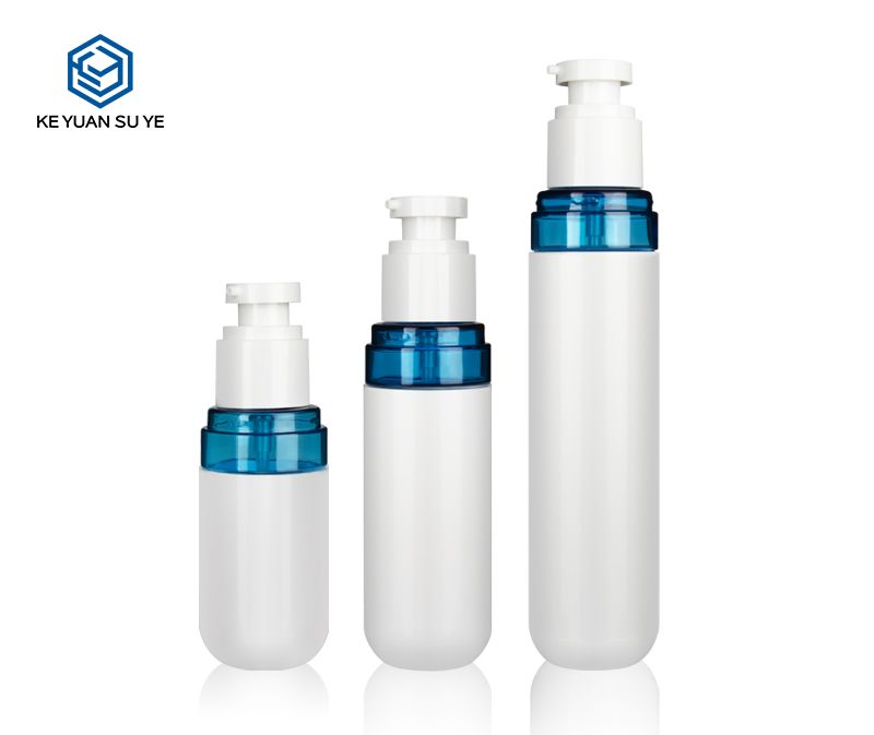 KY076 Egg Shape Spray Cosmetic PET Plastic Bottles with Fine Mist Sprayers Good Quality