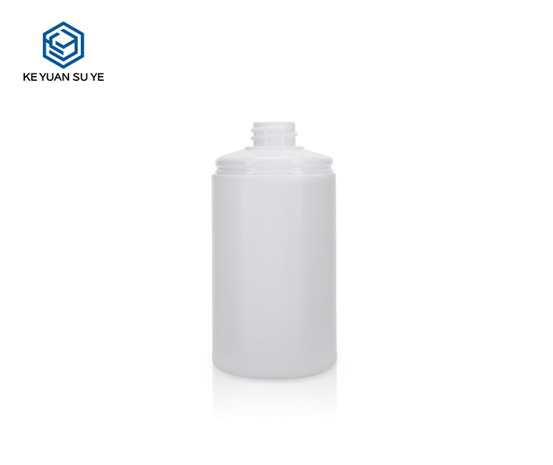 KY077 Lotion Bottle Cosmetic HDPE Plastic Bottle 100ml White Mist Spray and Lid