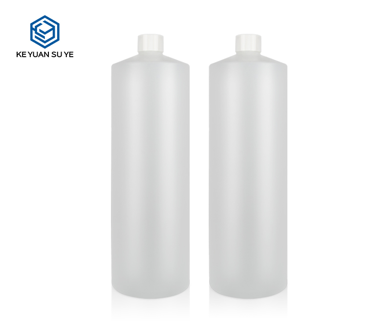 KY080 Large Size Capacity 1L Family Shampoo Shower Gel HDPE Plastic Bottles