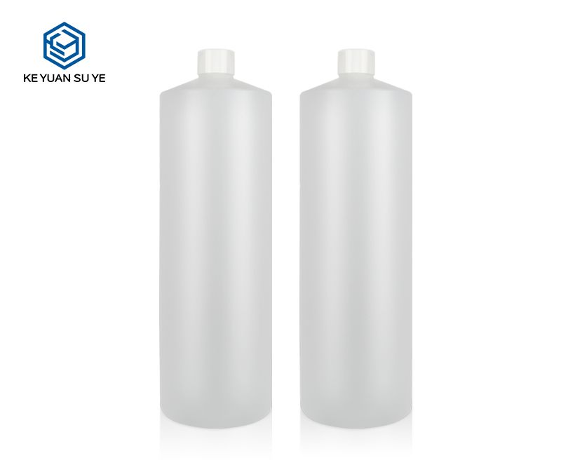 KY080 Large Size Capacity 1L Family Shampoo Shower Gel HDPE Plastic Bottles