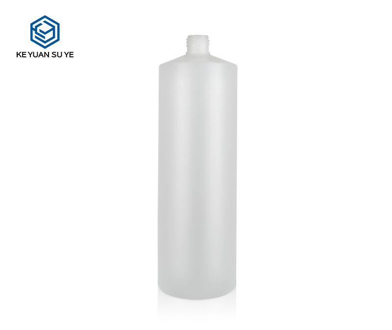 KY080 Large Size Capacity 1L Family Shampoo Shower Gel HDPE Plastic Bottles