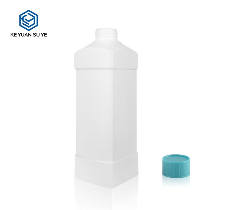 KY083 Body Liquid Soap Laundry Detergent HDPE Plastic Bottles 1L Large Size Capacity 1000ml