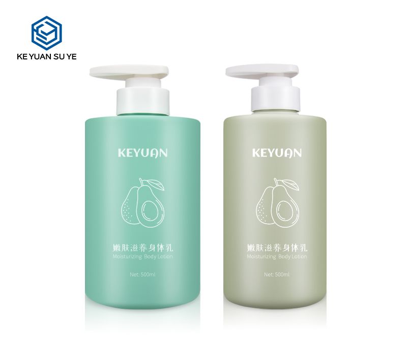 KY086 Avocado Shea Butter Shower Gel Body Lotion Shampoo HDPE Plastic 500ml Large Size Capacity Family Use
