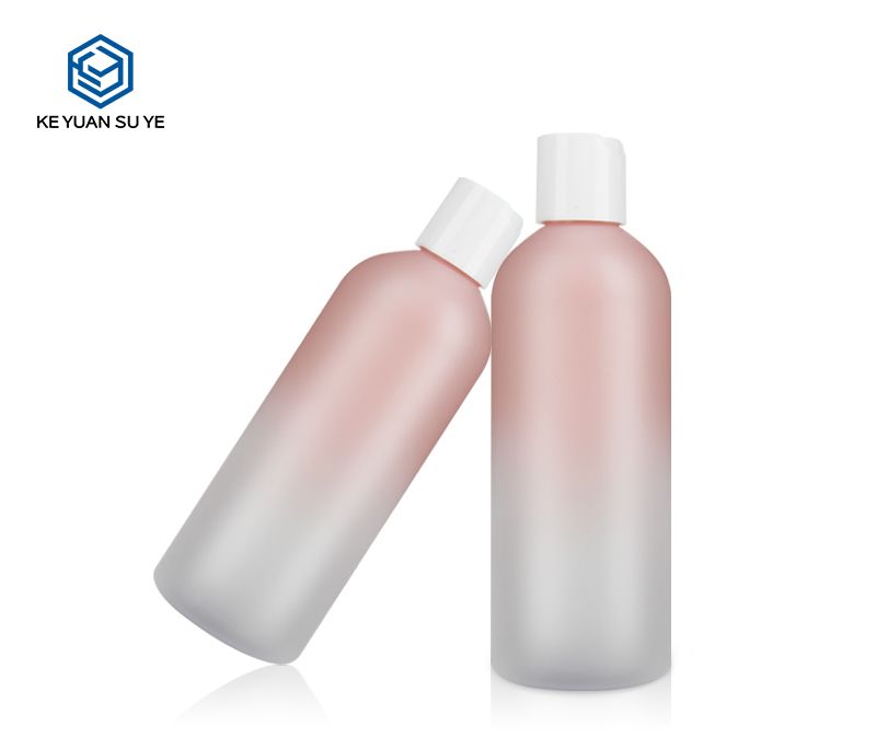 KY087 Gradual Pink Color Hair Shampoo Conditioner PET Various Sizes 80ml 250ml 350ml Plastic Bottles