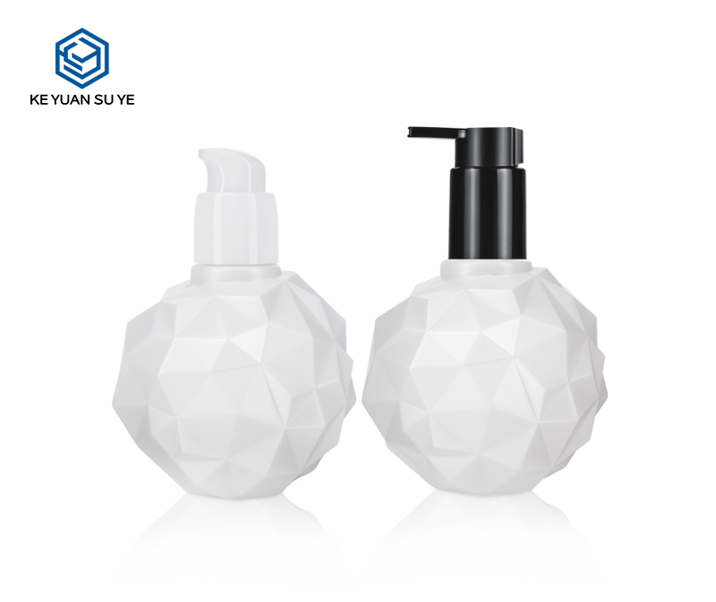 KY093 Unique Household  Cleanser Luxury Hotel Hand Wash Plastic Bottles 300ml HDPE with UV Pump